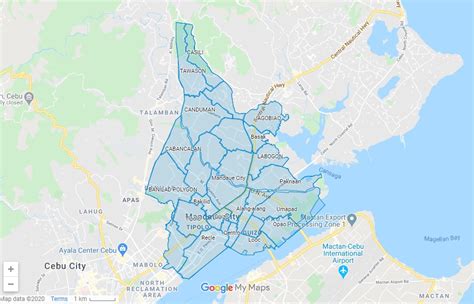 mandaue city barangay map|Mandaue City .